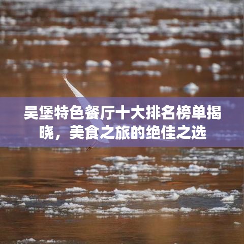 吴堡特色餐厅十大排名榜单揭晓，美食之旅的绝佳之选