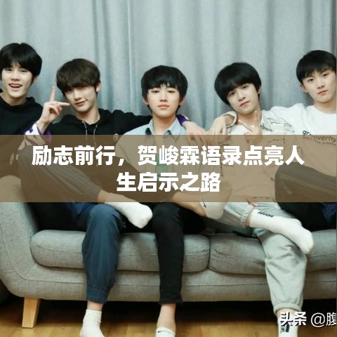 励志前行，贺峻霖语录点亮人生启示之路