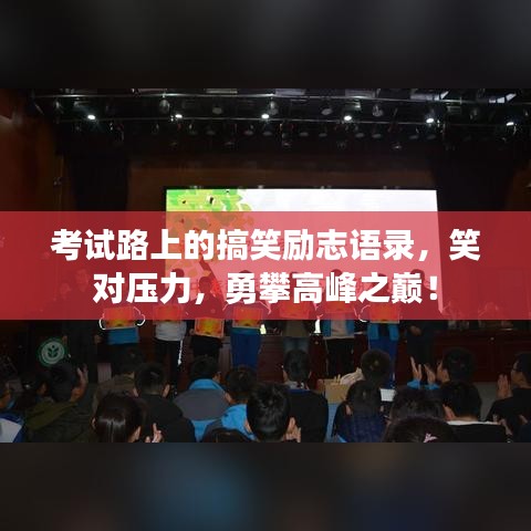 考试路上的搞笑励志语录，笑对压力，勇攀高峰之巅！